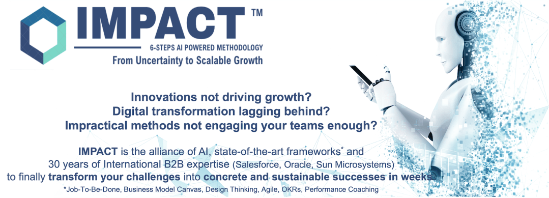 IMPACT a 6-steps AI Powered Methodology to transform uncertainty into sustainable growth in weeks